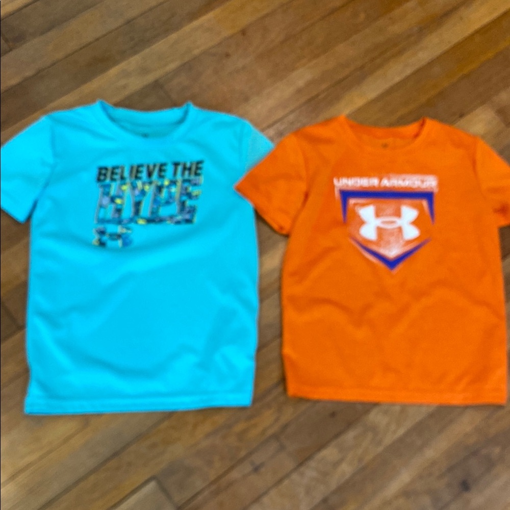 Boys under armour tee
